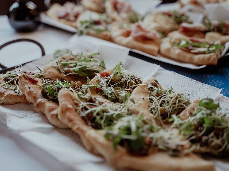 Langos-Spezialitäten im DAZUMAL Arkadenheuriger