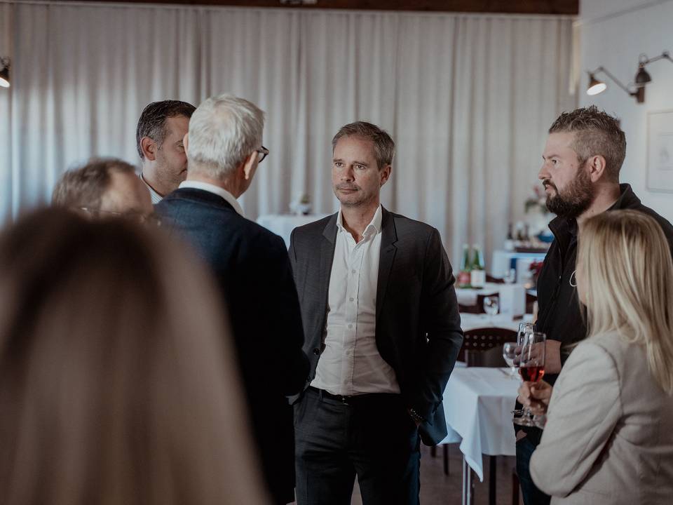 Eröffnung der neuen Stube